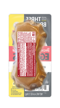 slide 6 of 13, Three Bridges Retail Uncured Bacon & Cheese Egg Bites, 2 ct