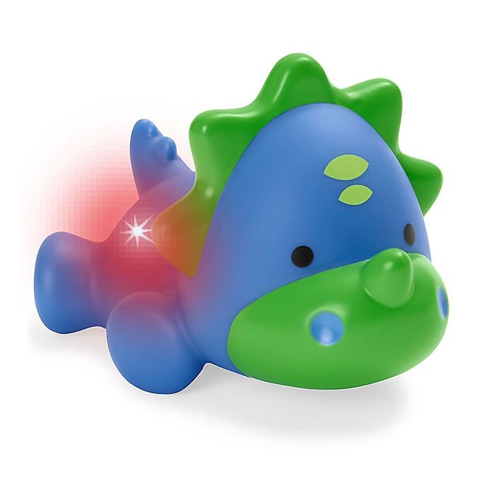 slide 5 of 7, Skip Hop SKIP*HOP Zoo Dino Light-Up Bath Toy, 1 ct