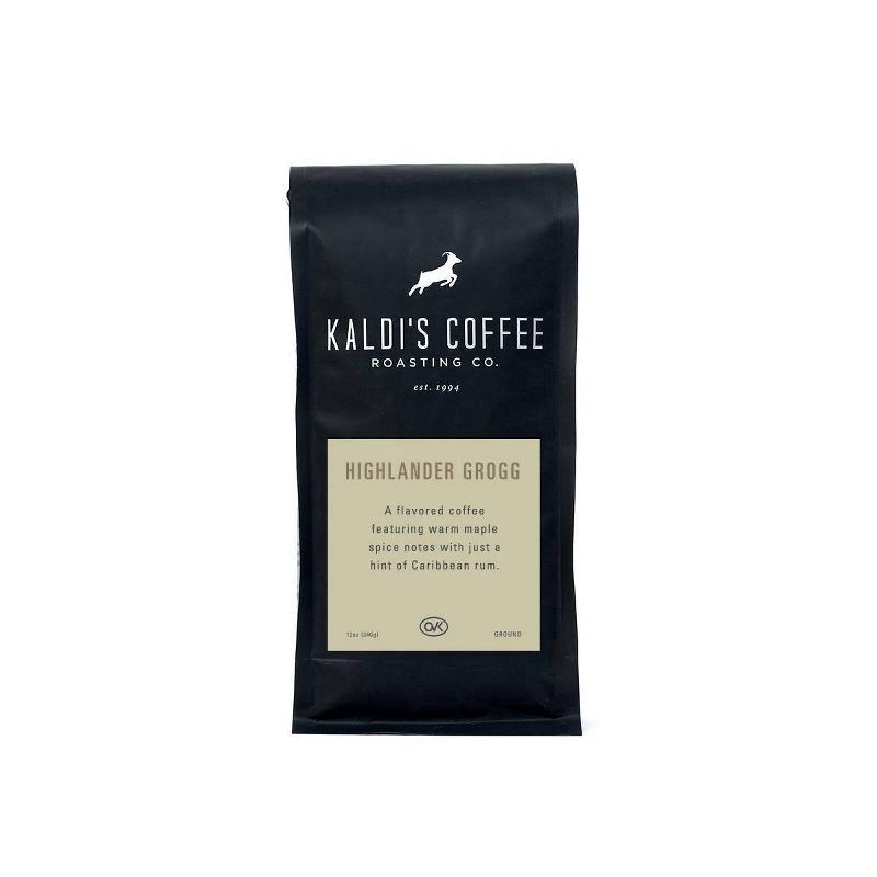 slide 1 of 5, Kaldi's Coffee Roasting Co. Highlander Grogg Medium Roast Ground Coffee - 12oz, 12 oz