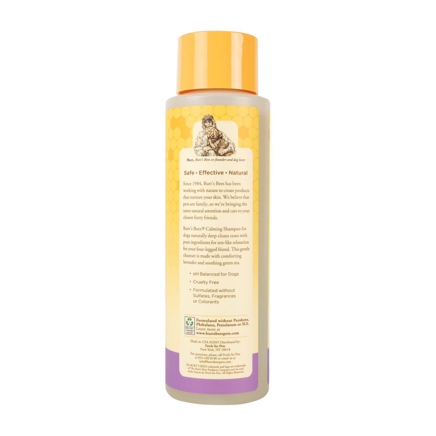 slide 3 of 3, Burt's Bees Calming Pet Shampoo, 16 oz