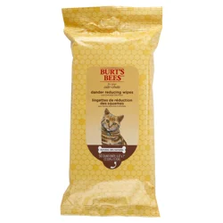 Burt's Bees Dander Reducing Wipes for Cats 50 Each