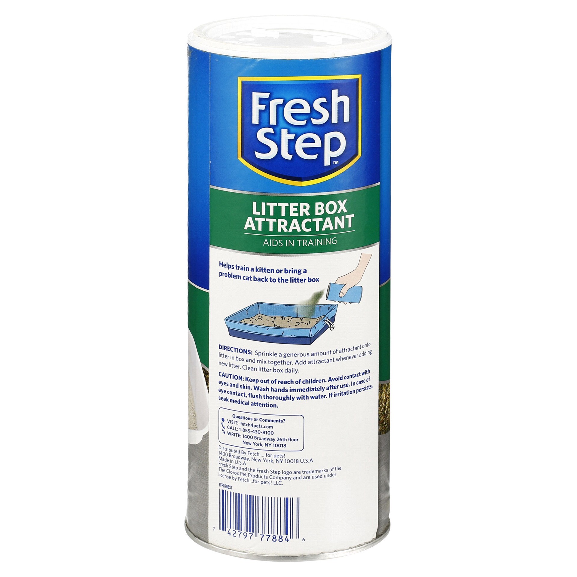 slide 5 of 5, Fresh Step Litter Box Attractant, 9 oz