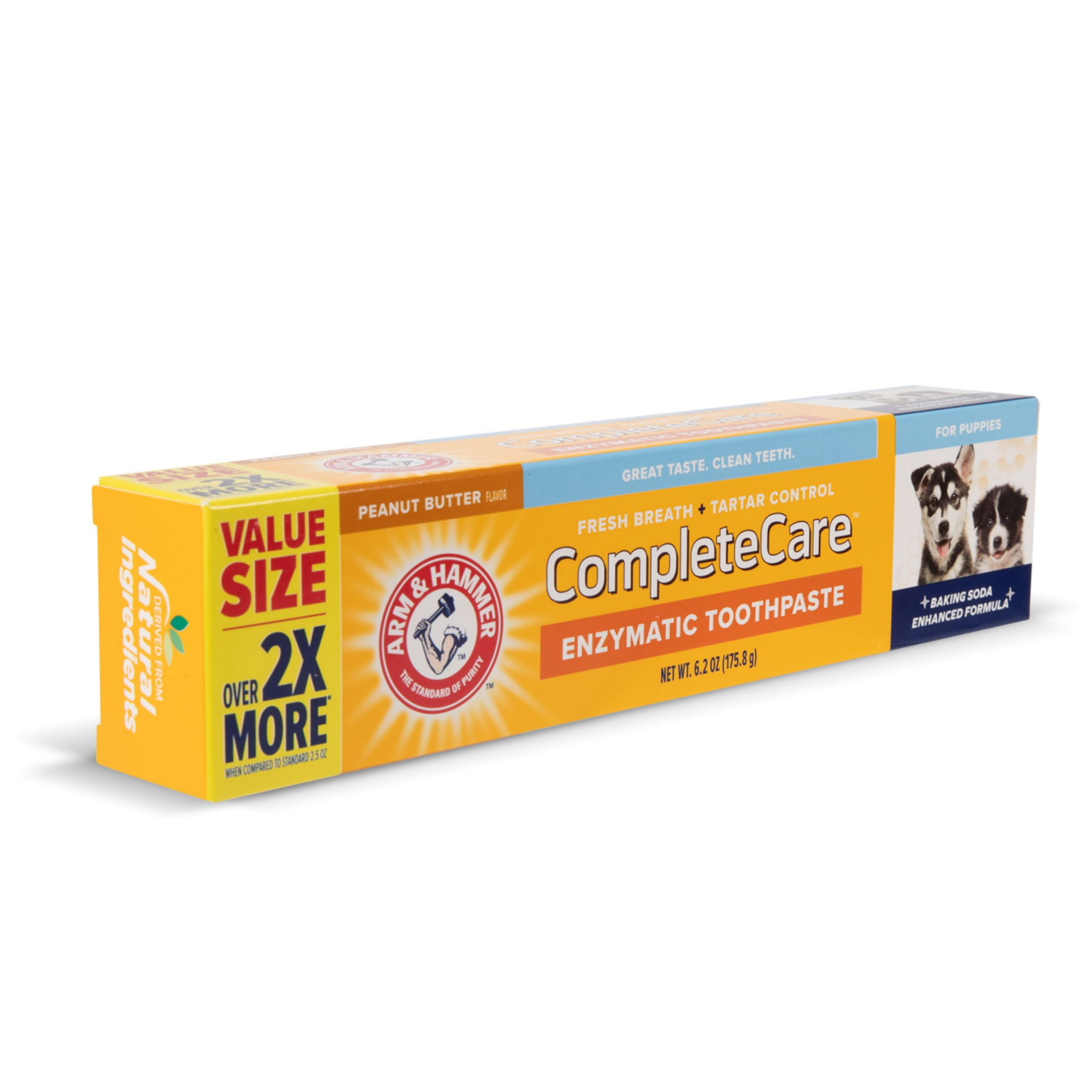 slide 1 of 1, Arm & Hammer A&H Comp Care Pup Toothpaste PB, 6.2 oz