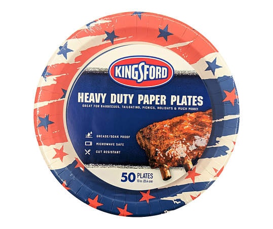 Blue Heavy Duty Paper Plates