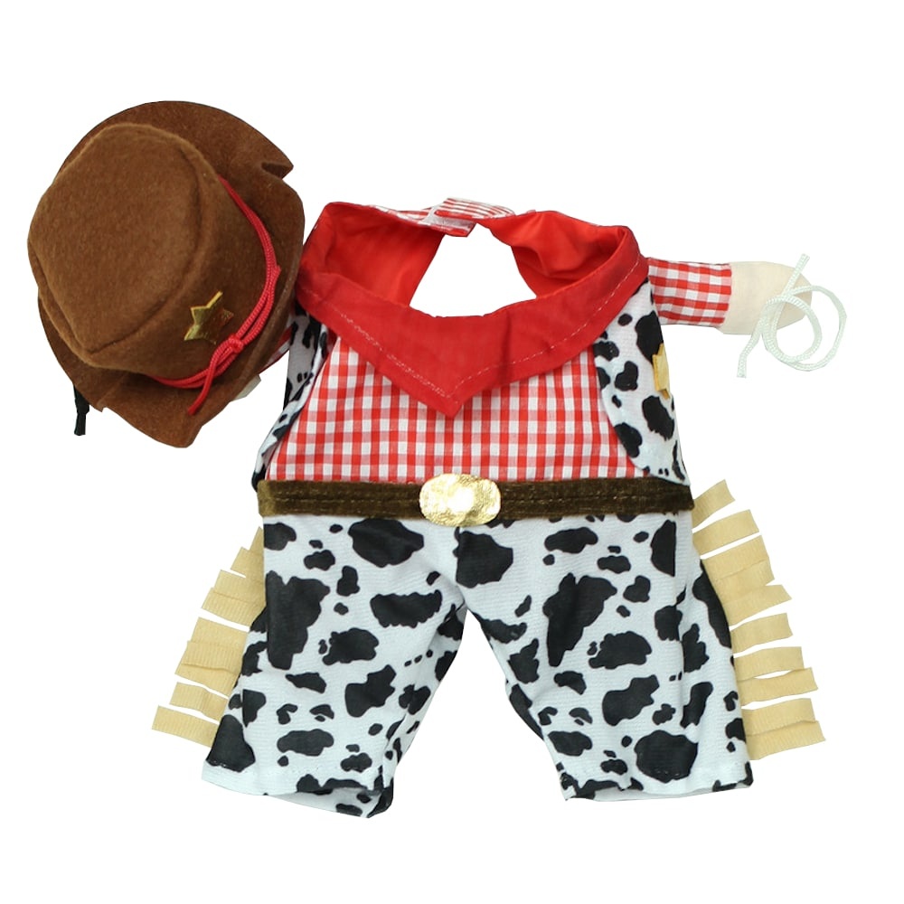 slide 1 of 1, Holiday Home Pet Cowboy Costume, s