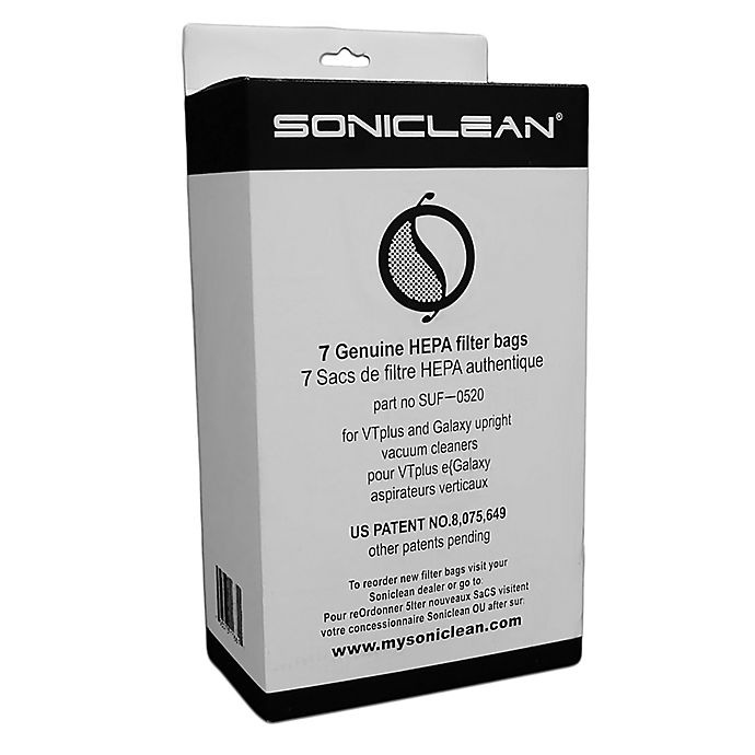 slide 3 of 3, Soniclean Upright Seal-Tech HEPA Filtration Bags, 7 ct