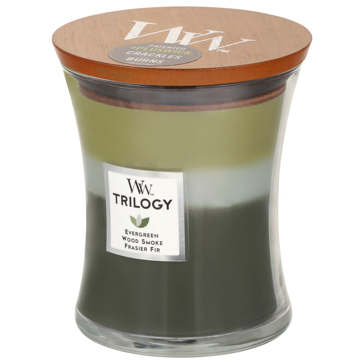 slide 8 of 11, Woodwick Trilogy Mountain Trail Jar Candle - Green, 1 ct