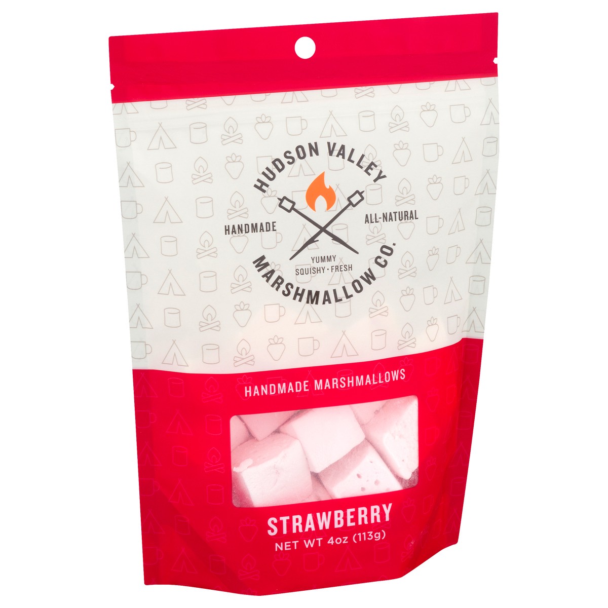 slide 2 of 13, Hudson Valley Marshmallow Handmade Strawberry Marshmallows 4 oz, 4 oz