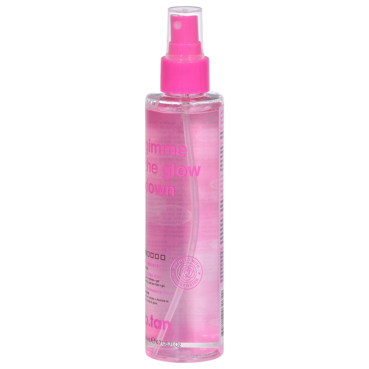 slide 12 of 13, b.tan Dark Rosewater Facial Tan Mist 6.7 fl oz, 6.7 fl oz