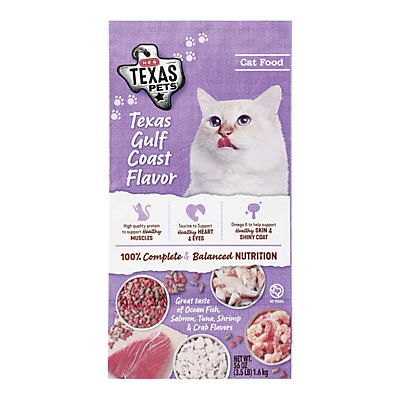 H E B Texas Pets Texas Gulf Coast Morsels Dry Cat Food 3.5 lb Shipt