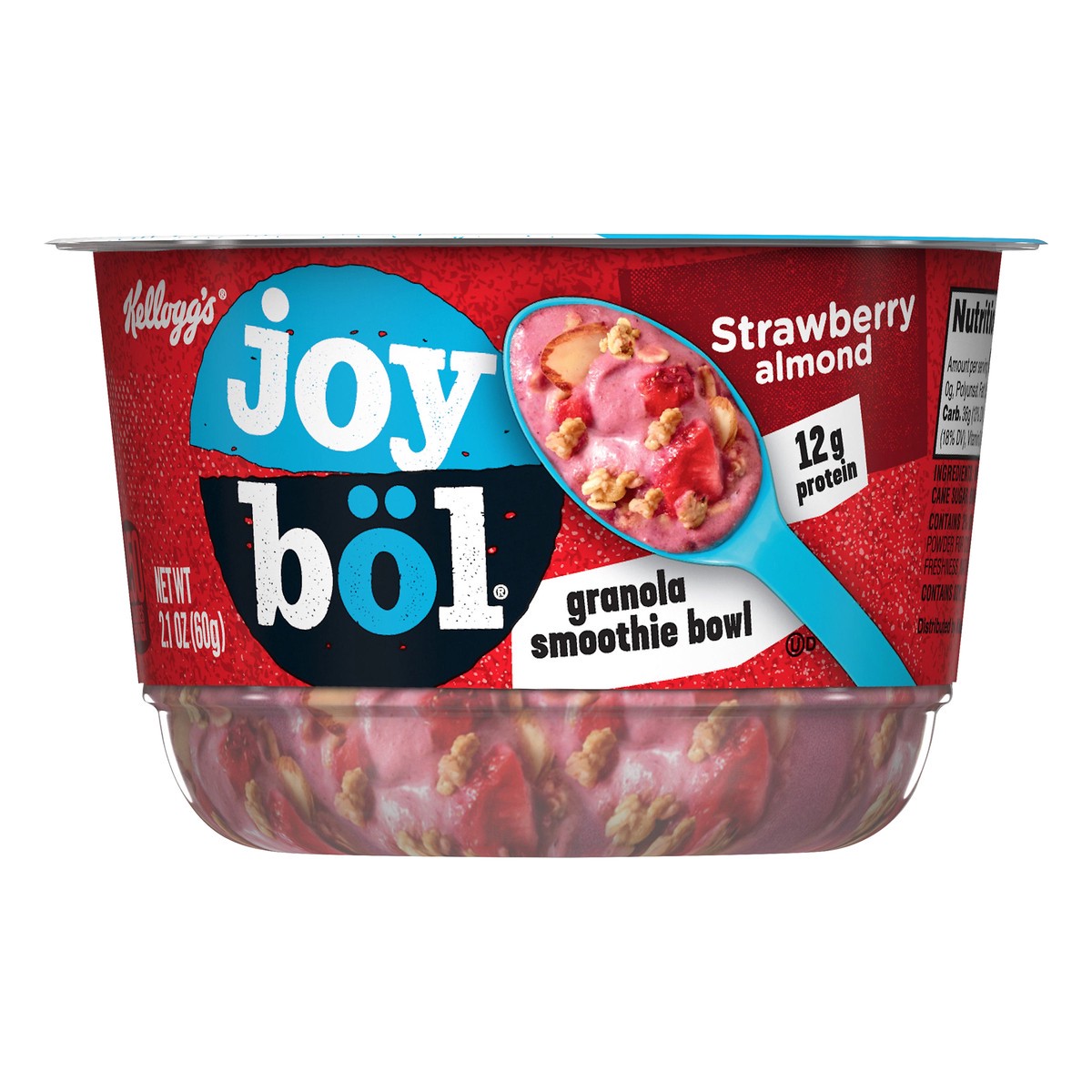 slide 5 of 8, Joybol Strawberry Almond Granola Smoothie Bowl 2.1 oz, 2.1 oz