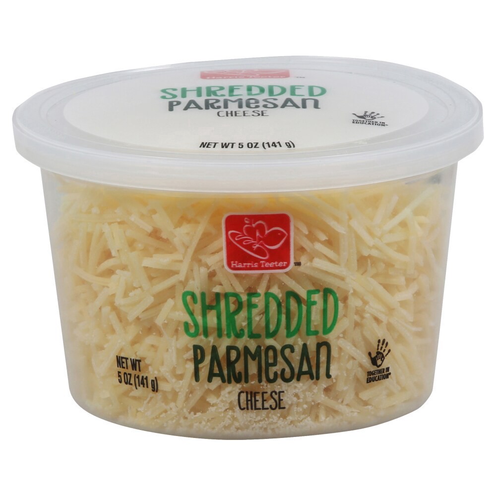 slide 2 of 3, Harris Teeter Fresh Shredded Parmesan Cheese, 5 oz