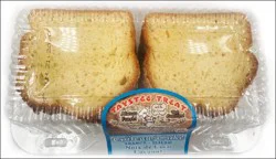 Taystee Treat Coconut Cake Sliced