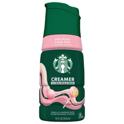 Starbucks Birthday Cake Pop Flavored Coffee Creamer