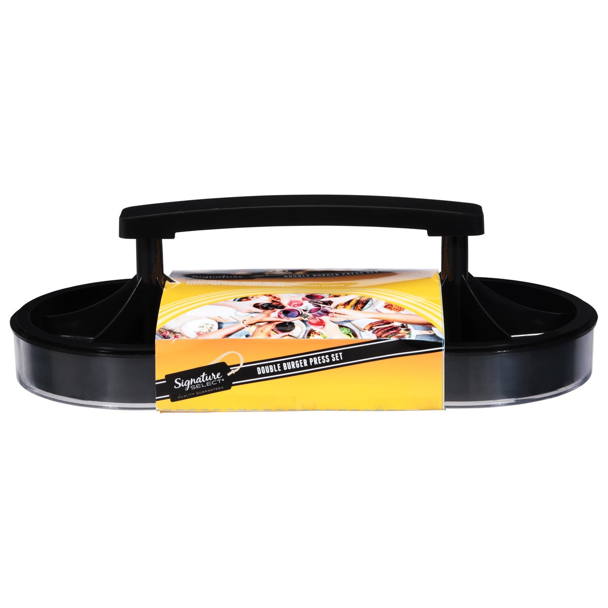 slide 4 of 4, Ssel Dbl Burger Press - Each, 1 ct