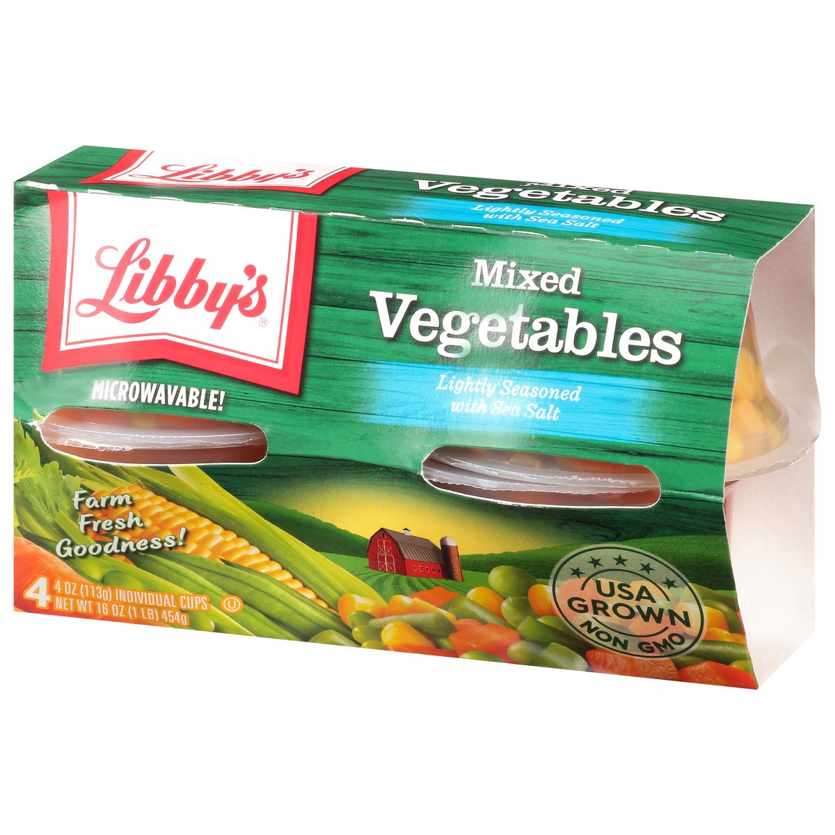 slide 7 of 9, Libby's Mixed Vegetables Cups, 4 ct