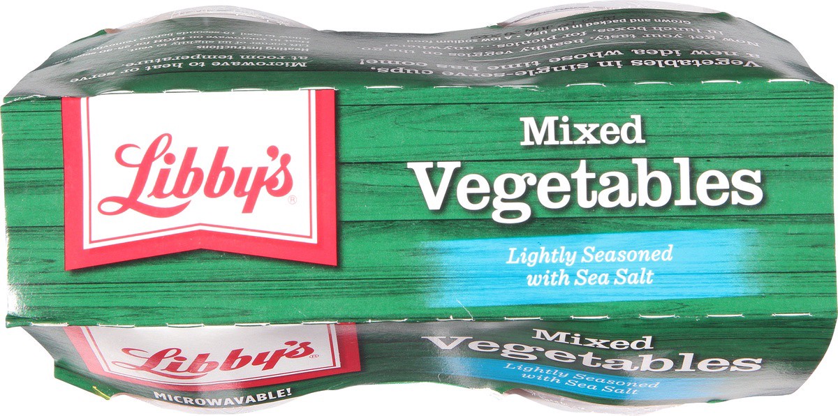 slide 4 of 9, Libby's Mixed Vegetables Cups, 4 ct