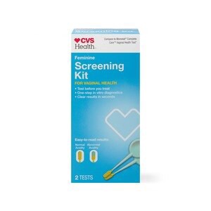 slide 1 of 1, CVS Health Feminine Screening Kit For Vaginal Health, 2 Ct, 1 ct