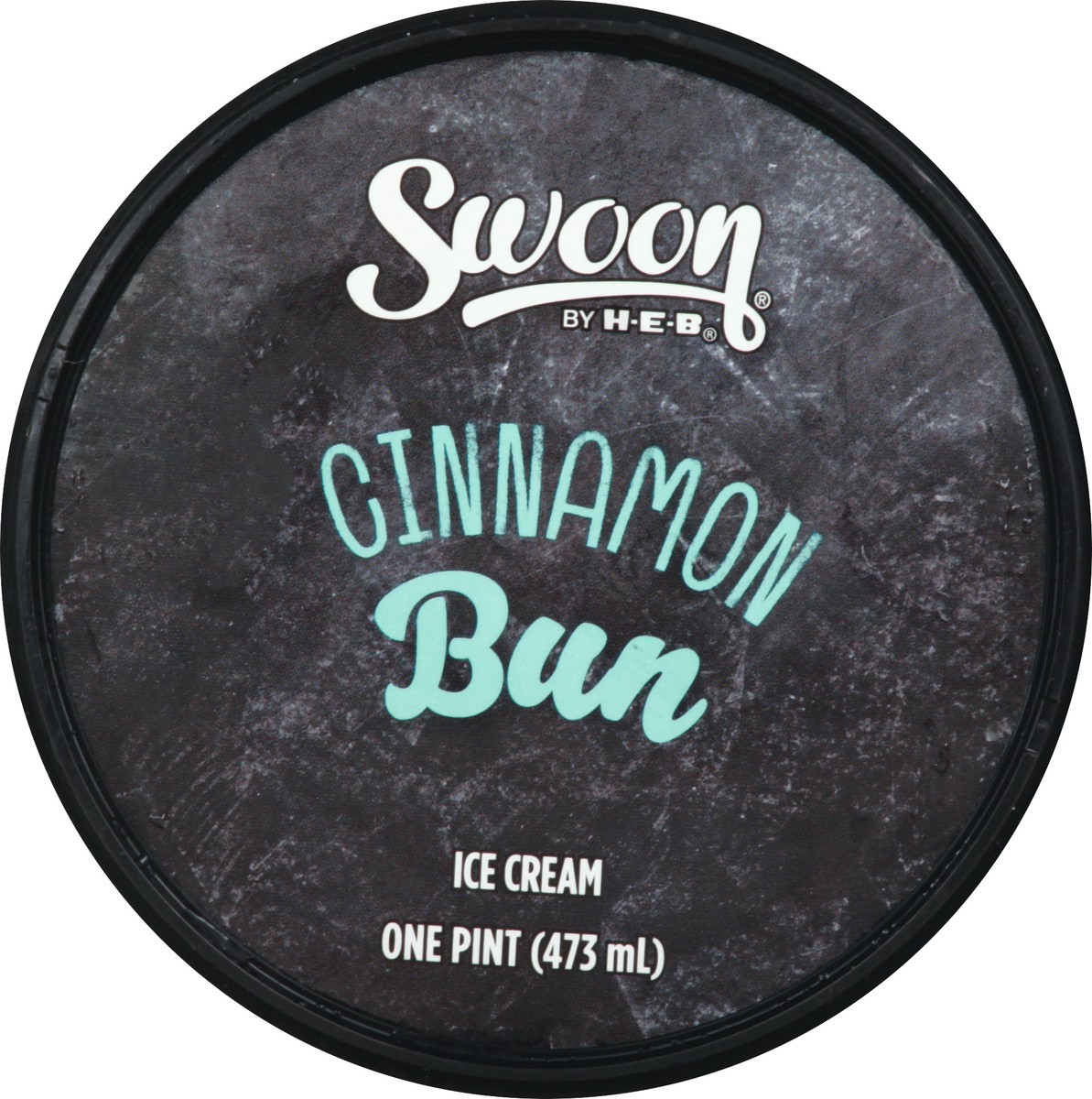 slide 10 of 10, Swoon by H-E-B Cinnamon Buns Ice Cream, 1 pint