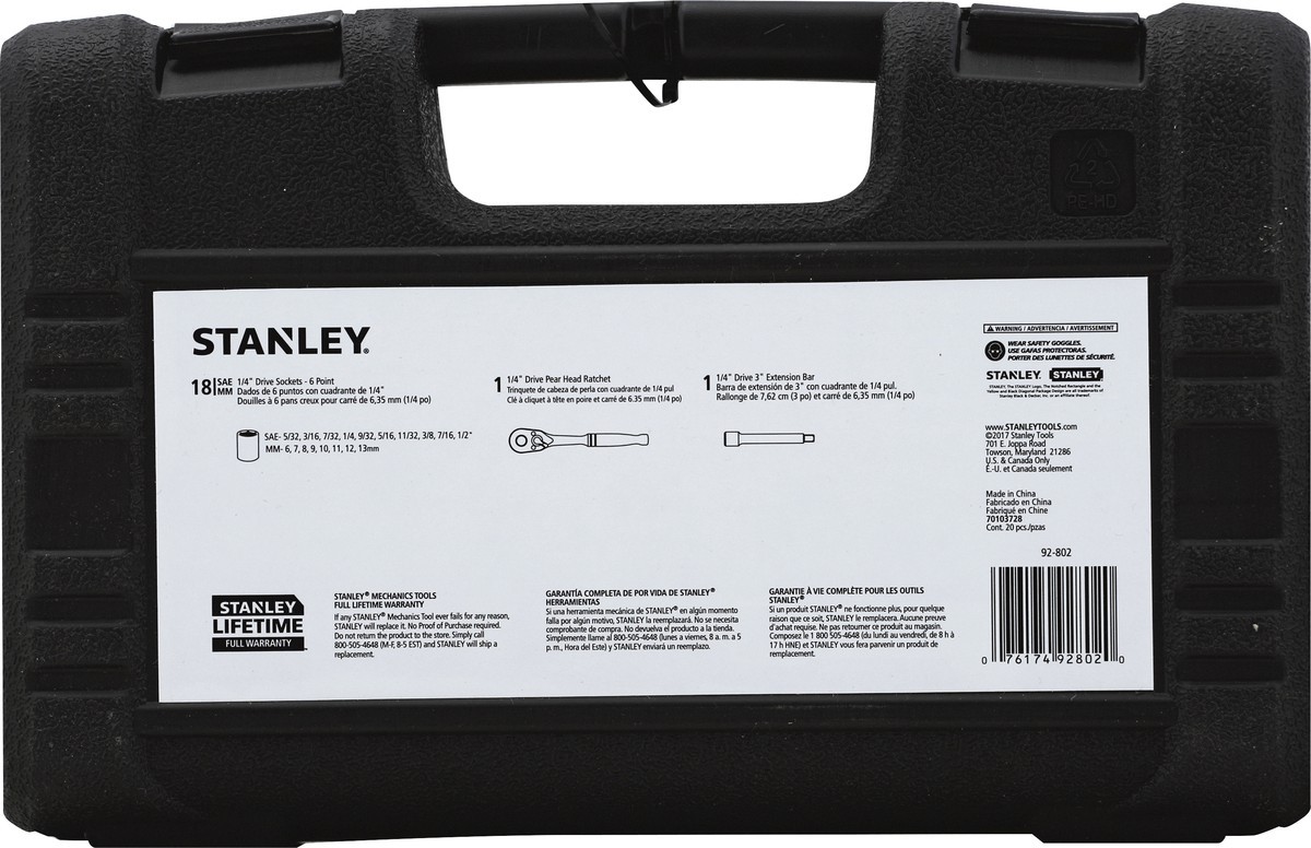 slide 7 of 9, Stanley Socket Set, 1 ct