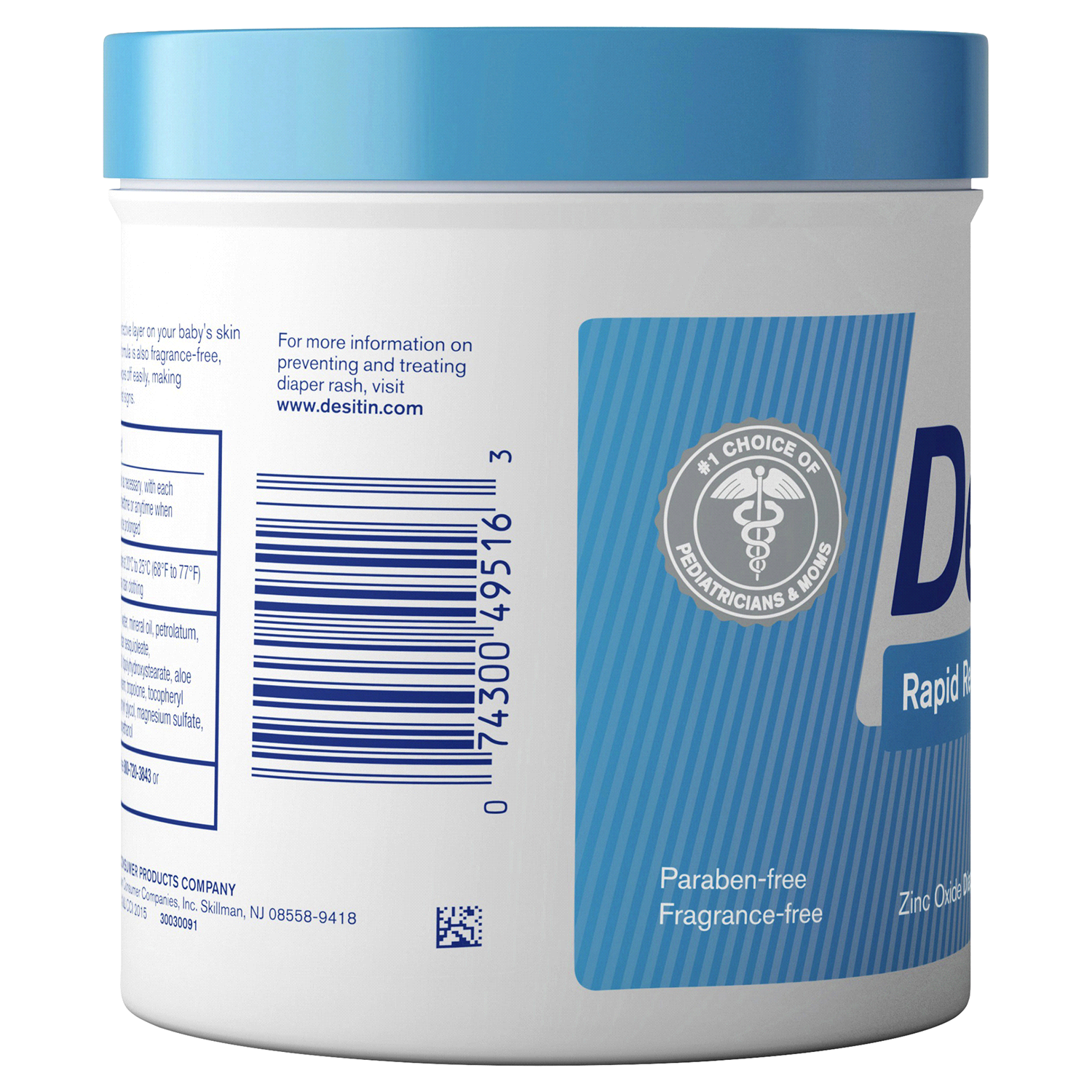 slide 2 of 4, Desitin Daily Defense Diaper Rash Cream 16 oz, 16 oz