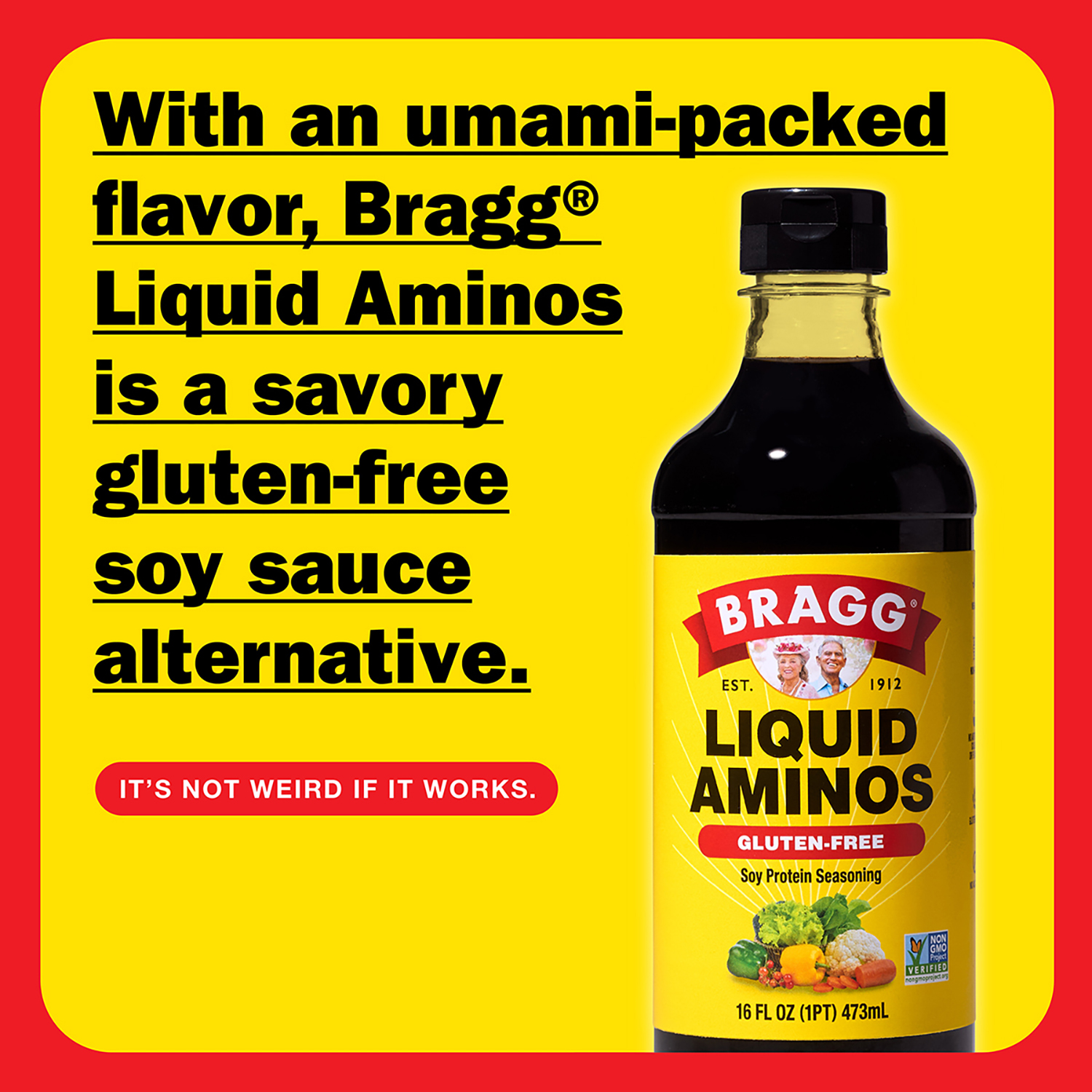 slide 5 of 6, Bragg Gluten-Free Liquid Aminos 16 fl oz, 16 fl oz