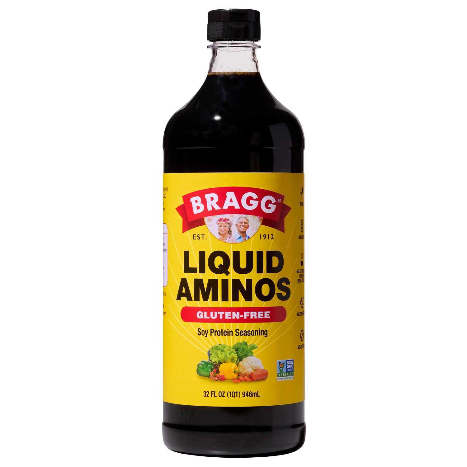 slide 1 of 6, Bragg Liquid Aminos 32 oz, 1 ct