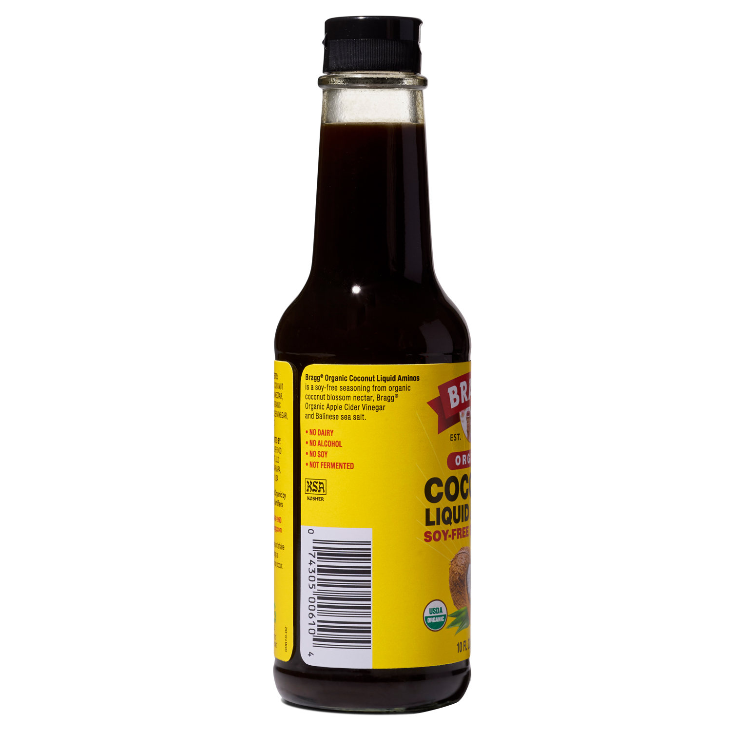 slide 6 of 6, Bragg Organic Coconut Liquid Aminos 10 fl oz, 10 fl oz