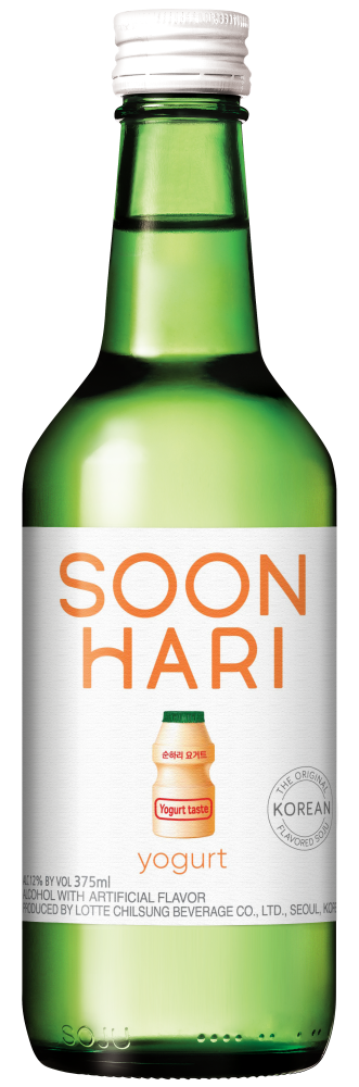 slide 2 of 2, Soonhari Yogurt Soju, 375 ml