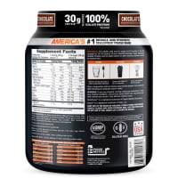 slide 4 of 5, Body Fortress Super Advanced 100% Protein Isolate, Chocolate, 1.5 lb