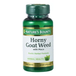 Nature's Bounty Horny Goat Weed With Maca Capsules
