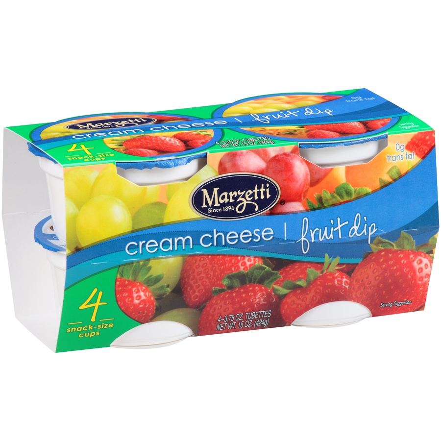 slide 2 of 8, Marzetti Cream Cheese Fruit Dip, 4/3.75 oz