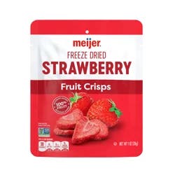 Meijer Freeze-Dried Strawberry Fruit Crisps