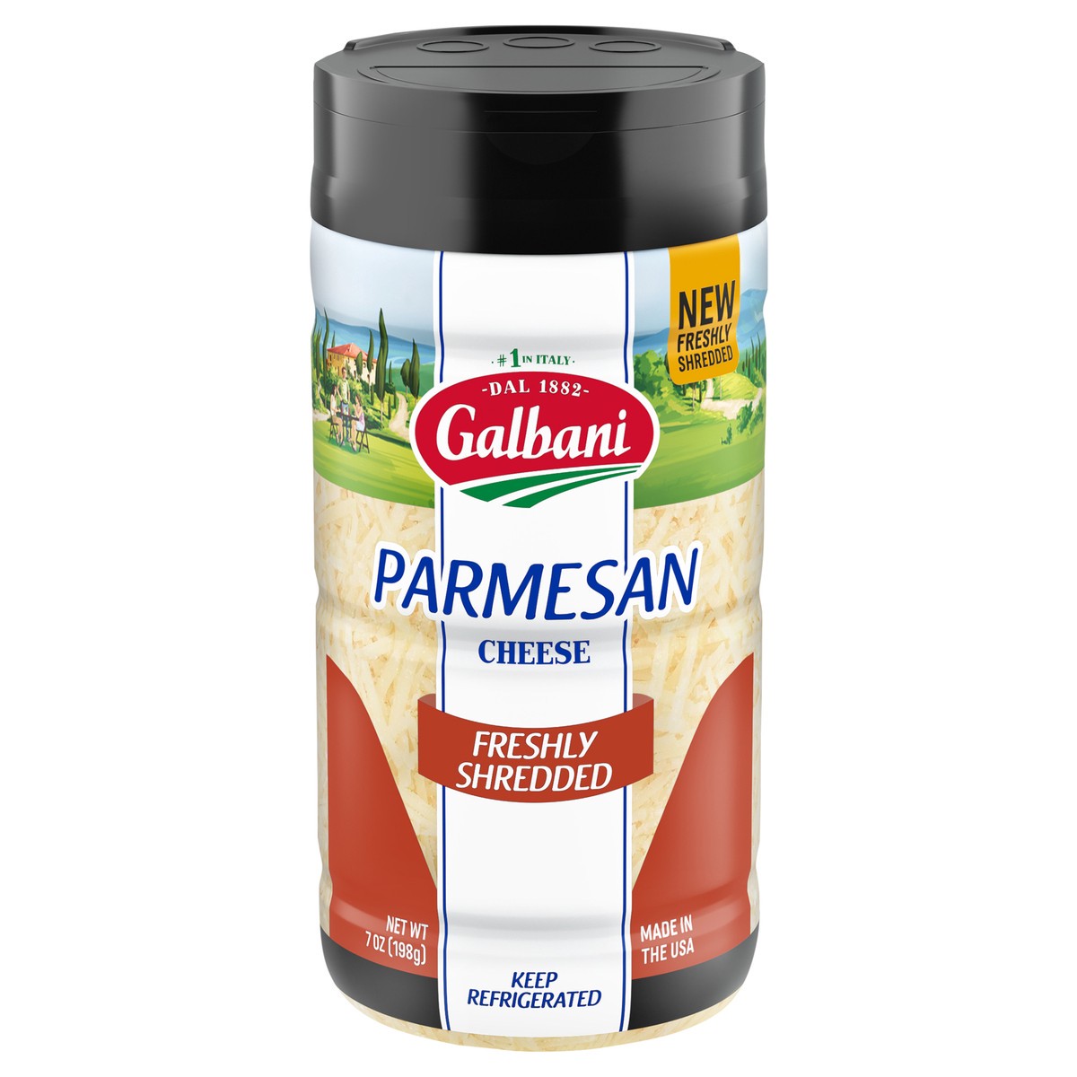 slide 4 of 9, Galbani Shaker Parmesan, 7 oz