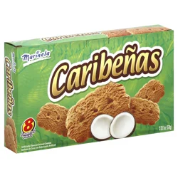Marinela Hawaiian Dreams Coconut Cookies, 8 packs, 20.32 oz