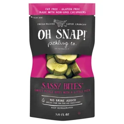 Oh Snap! Sassy Pickle Bites, 3.25 Oz