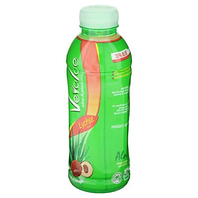 slide 1 of 1, Vevaloe Aloe Drink Lychee, 16.9 oz