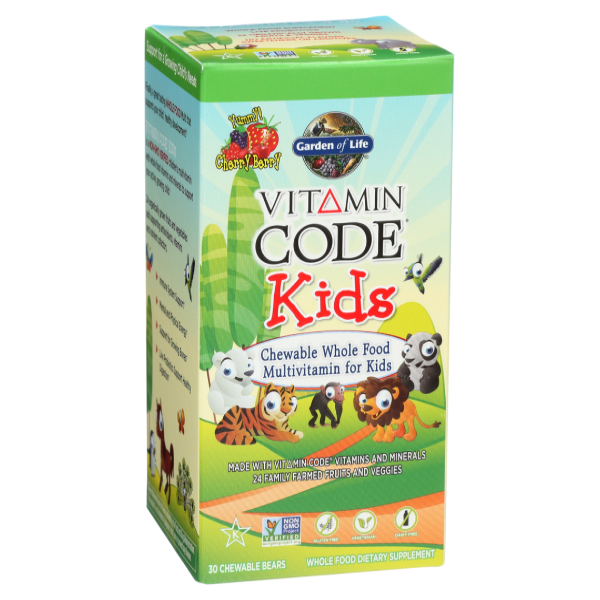 slide 1 of 1, Vitamin Code Kids Multivitamin, 30 ct