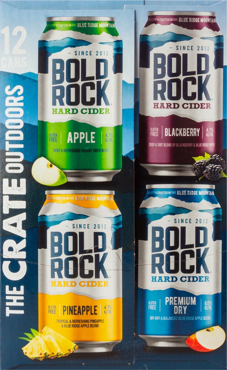 slide 3 of 9, Bold Rock Crate Outdoors Variety 12pk Can, 12 ct