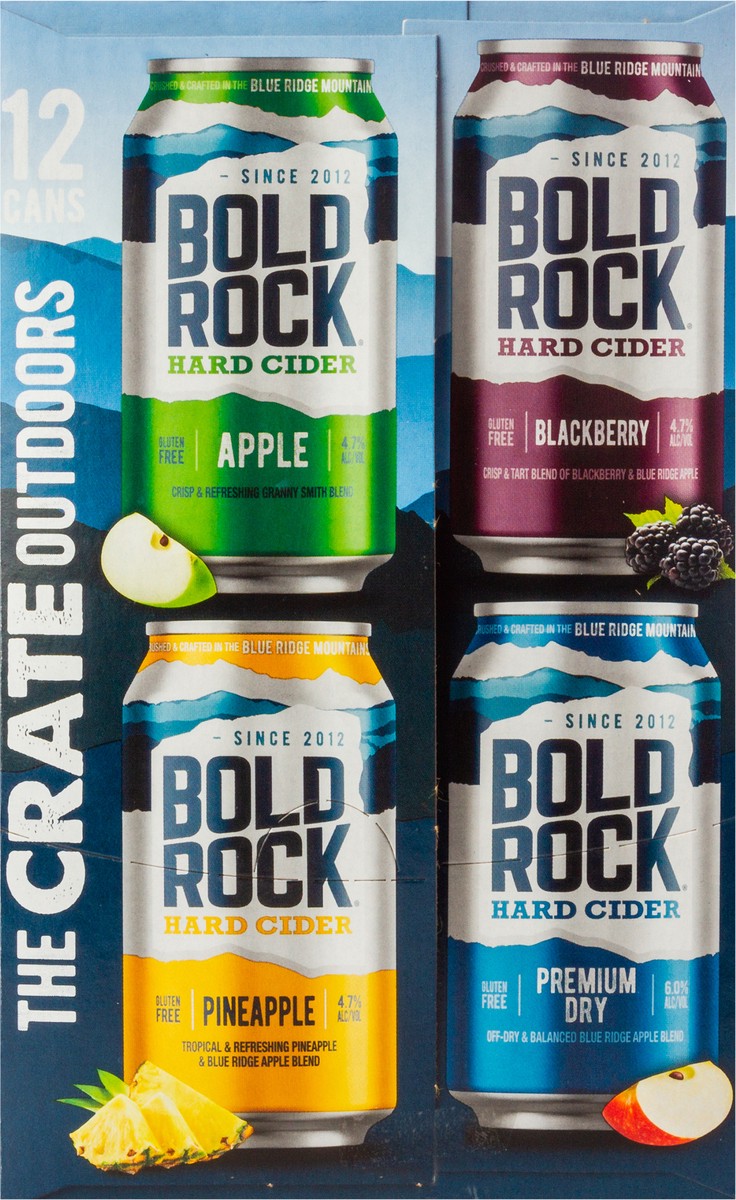 slide 8 of 9, Bold Rock Crate Outdoors Variety 12pk Can, 12 ct