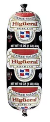 Higueral Pork Turkey Salami - 16 Oz