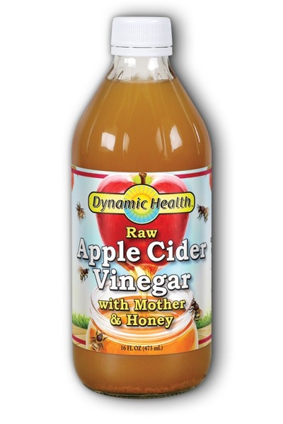 slide 1 of 1, Dynamic Health Apple Cider Vinegar W Mother & Honey - 16 oz, 16 oz