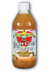 Dynamic Health Apple Cider Vinegar W/ Mother & Honey - 16 oz