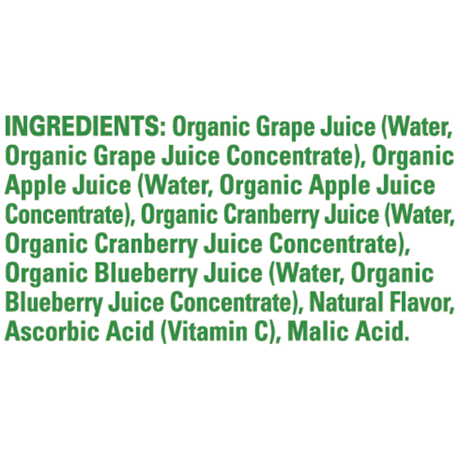 slide 3 of 3, Ocean Spray 100% Juice Organic Cranberry Blueberry, 33.8 fl oz