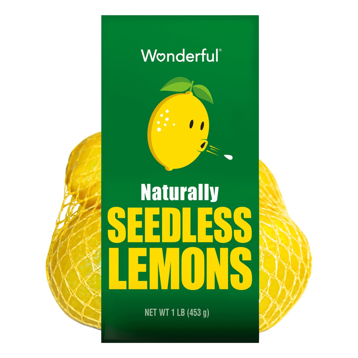 slide 1 of 3, Wonderful Seedless Lemons, 1 Pound Bag, 1 lb