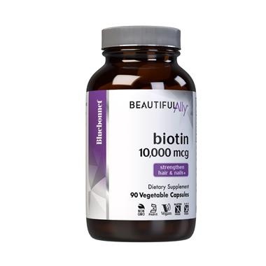 slide 1 of 1, Bluebonnet Nutrition Beautiful Ally Biotin 10,000 Mcg, 90 ct