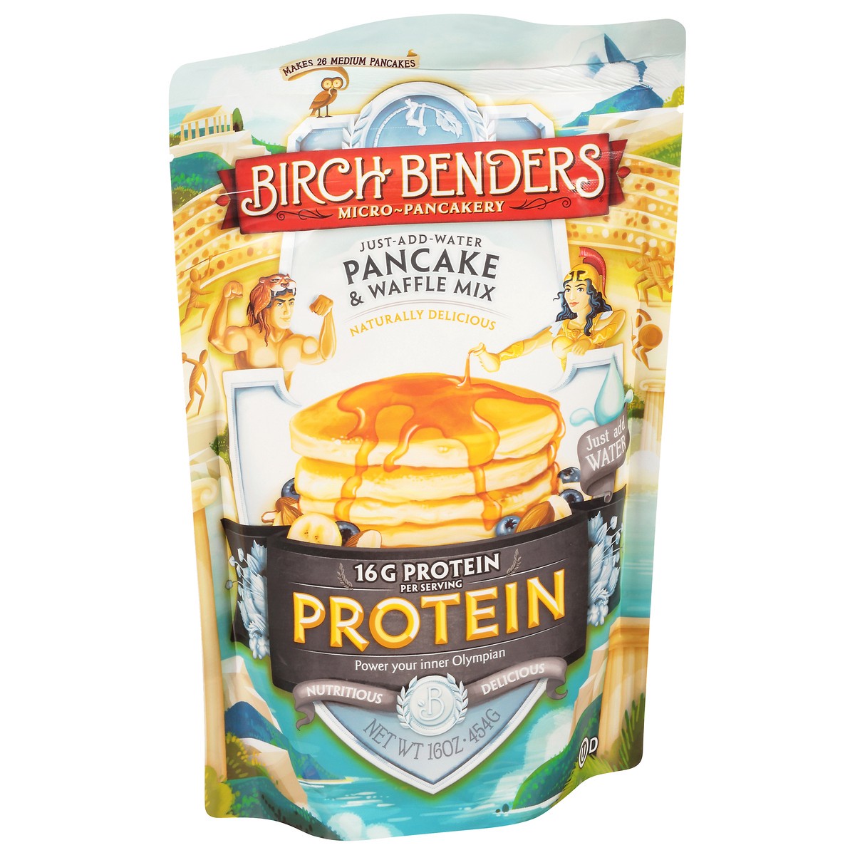 slide 2 of 9, Birch Benders Protein Pancake And Waffle Mix, 16 oz