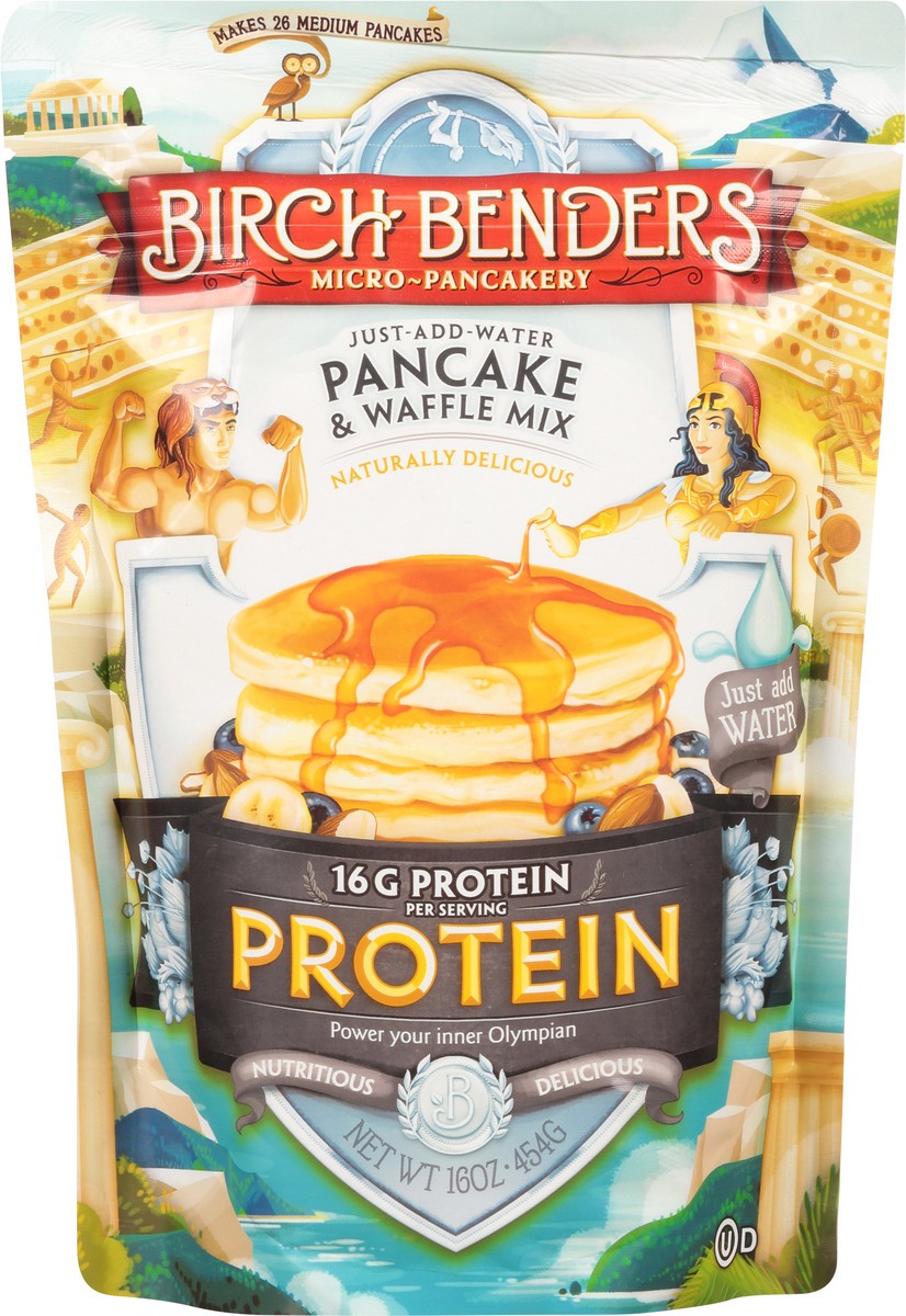 slide 6 of 9, Birch Benders Protein Pancake And Waffle Mix, 16 oz