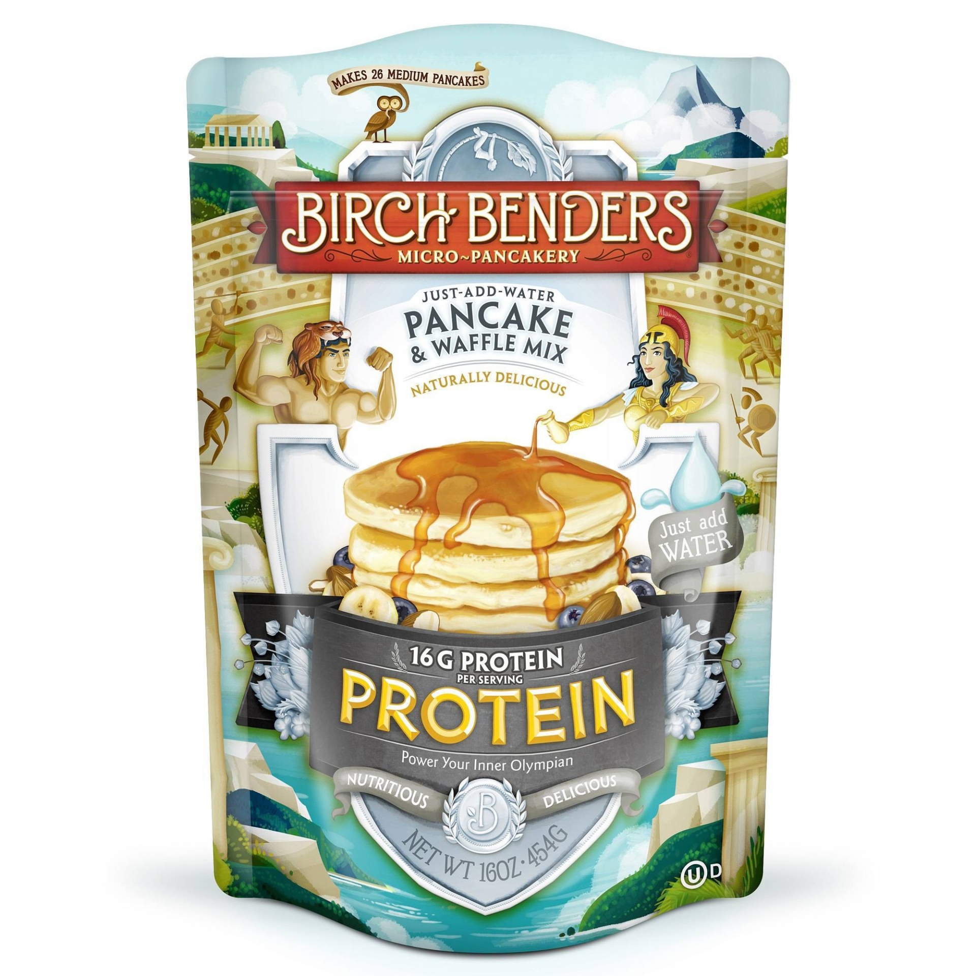 slide 1 of 3, Birch Benders Protein Pancake And Waffle Mix, 16 oz