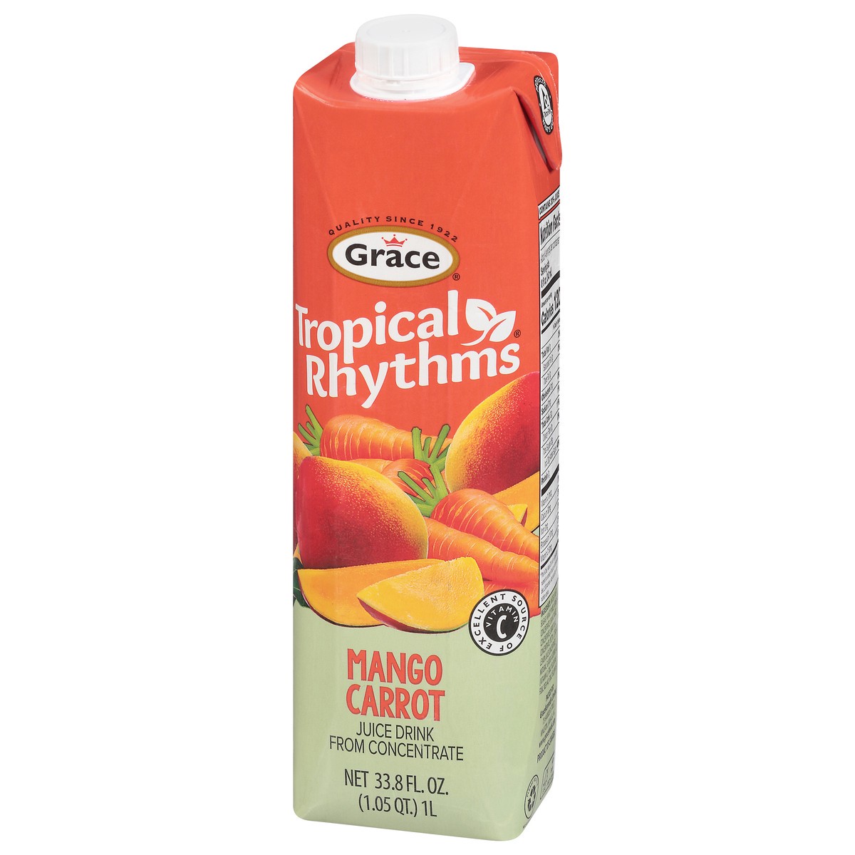 slide 3 of 9, Grace Tropical Rhythms Mango Carrot Juice Drink 33.8 fl oz, 33.8 fl oz